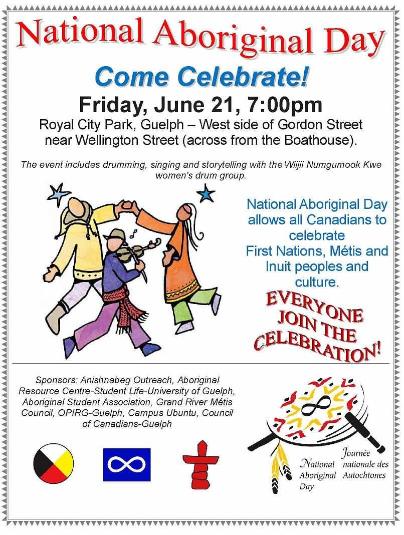 National Aboriginal Day Come Celebrate