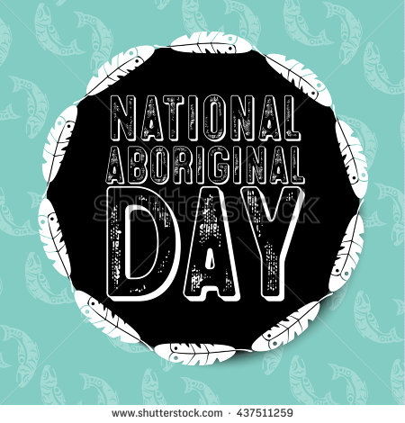 National Aboriginal Day Illustration