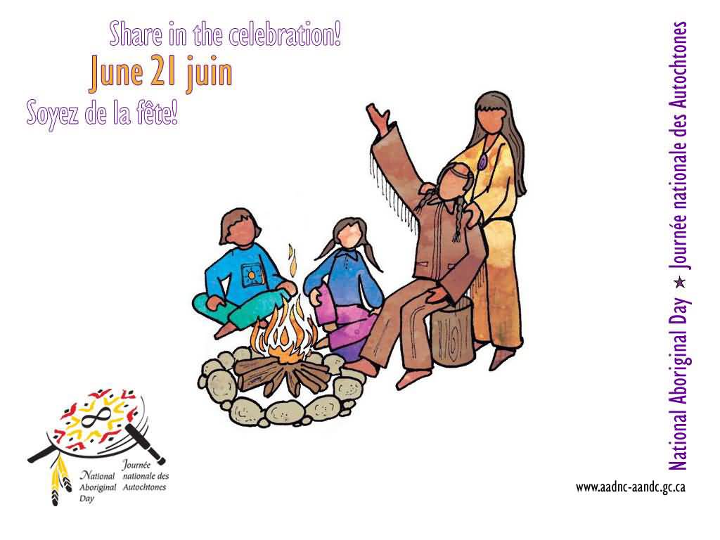 National Aboriginal Day June 21 Poster