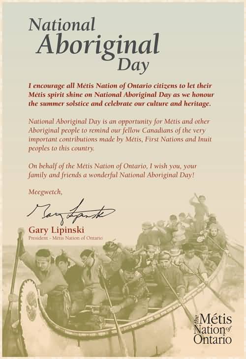 National Aboriginal Day Poster