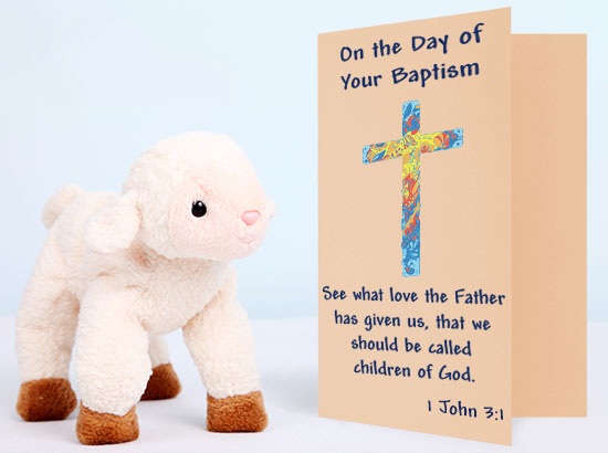 On The Day Of Your Baptism Card