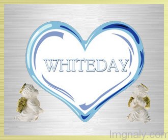 White Day Heart Picture