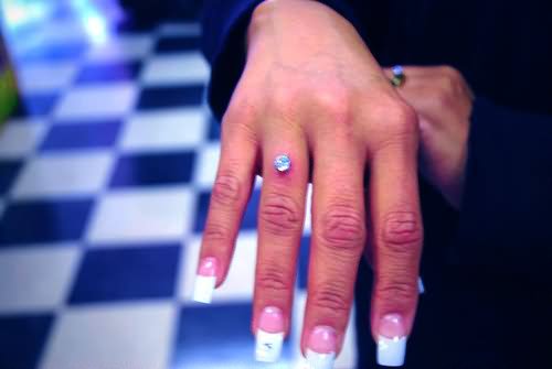 Amazing Right Hand Finger Ring Piercing