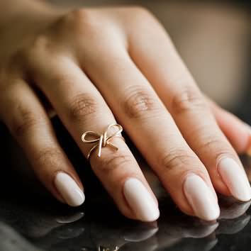 Finger Ring Piercing For Girls