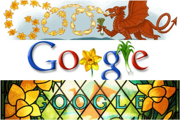 Google Doodle For St. David's Day