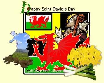 Happy Saint David's Day Wishes