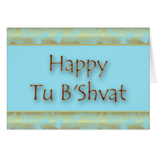 Happy Tu B' Shevat Card