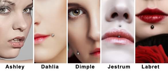 Lips Crawford Piercings For Girls