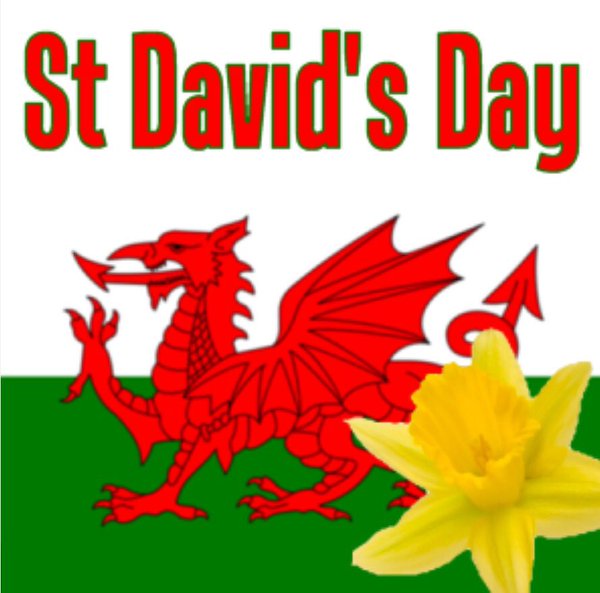 St. David's Day Dragon Picture Greetings