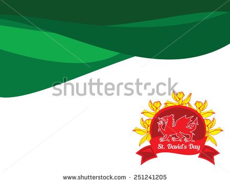 St. David's Day Illustration