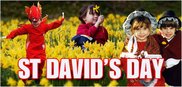 St. David's Day Kids Picture