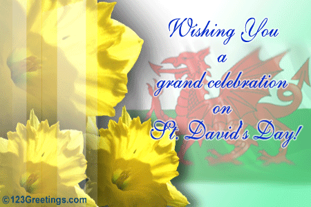 Wishing You A Grand Celebration On St. David's Day