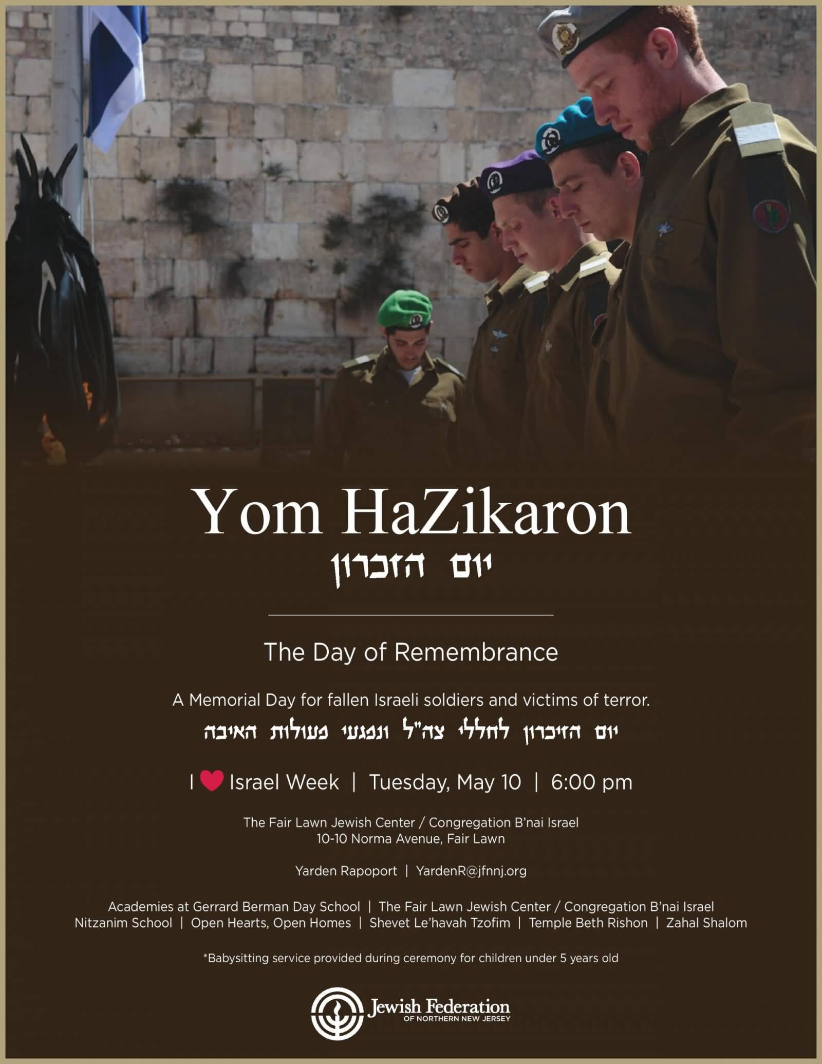 Yom Hazikaron The Day Of Remembrance