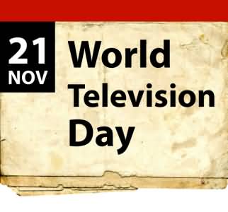 21 November World Television Day