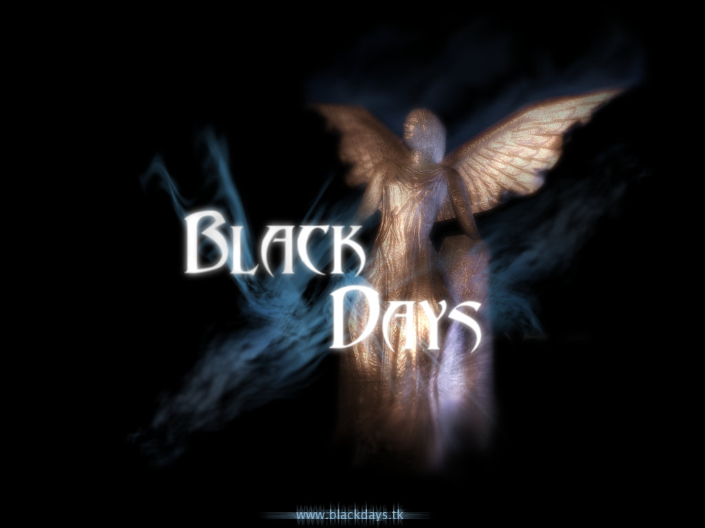 Black Days Angel Statue