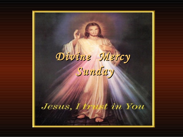 Divine Mercy Sunday Jesus I Trust In You