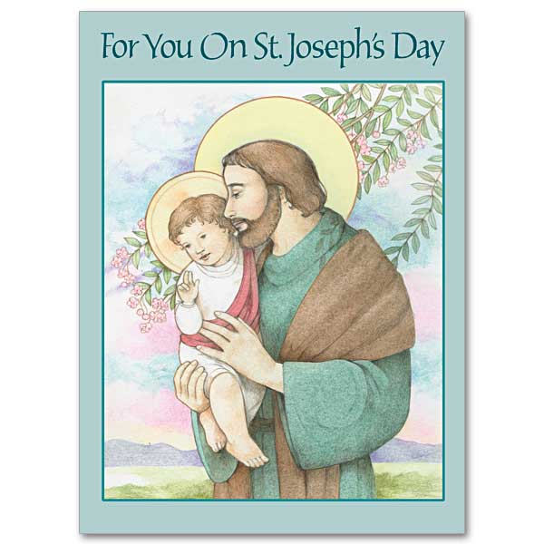 For You On St Joseph's Day Greeting Card