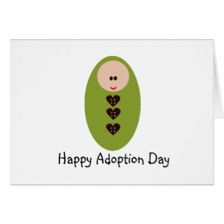 Happy Adoption Day Baby Greeting Card