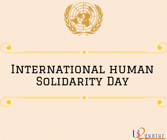 International Human Solidarity Day Picture