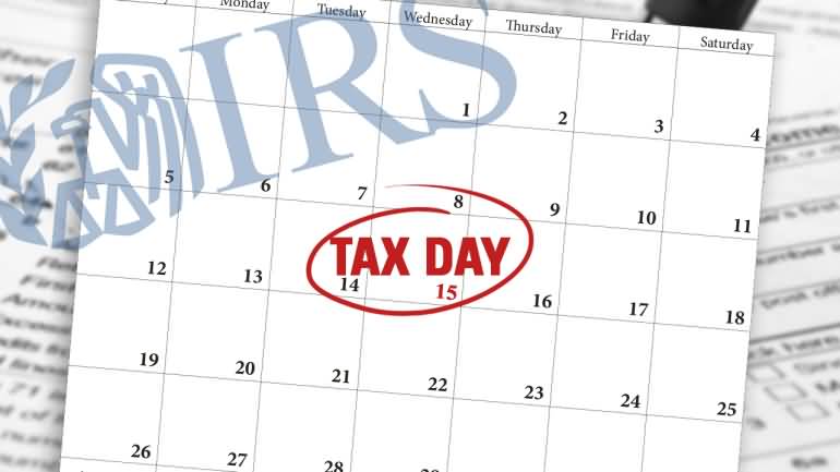 Mark The Date 15 April Its Tax Day