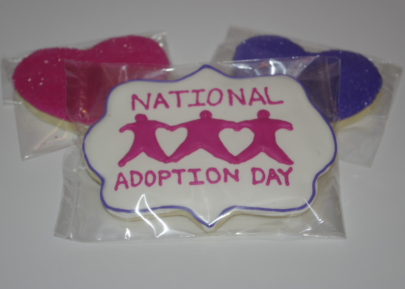 National Adoption Day Cookies