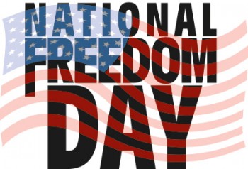 National Freedom Day Clipart