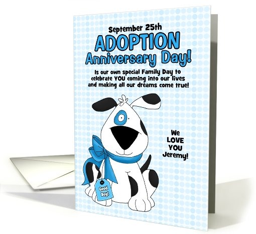 September 25th Adoption Anniversary Day