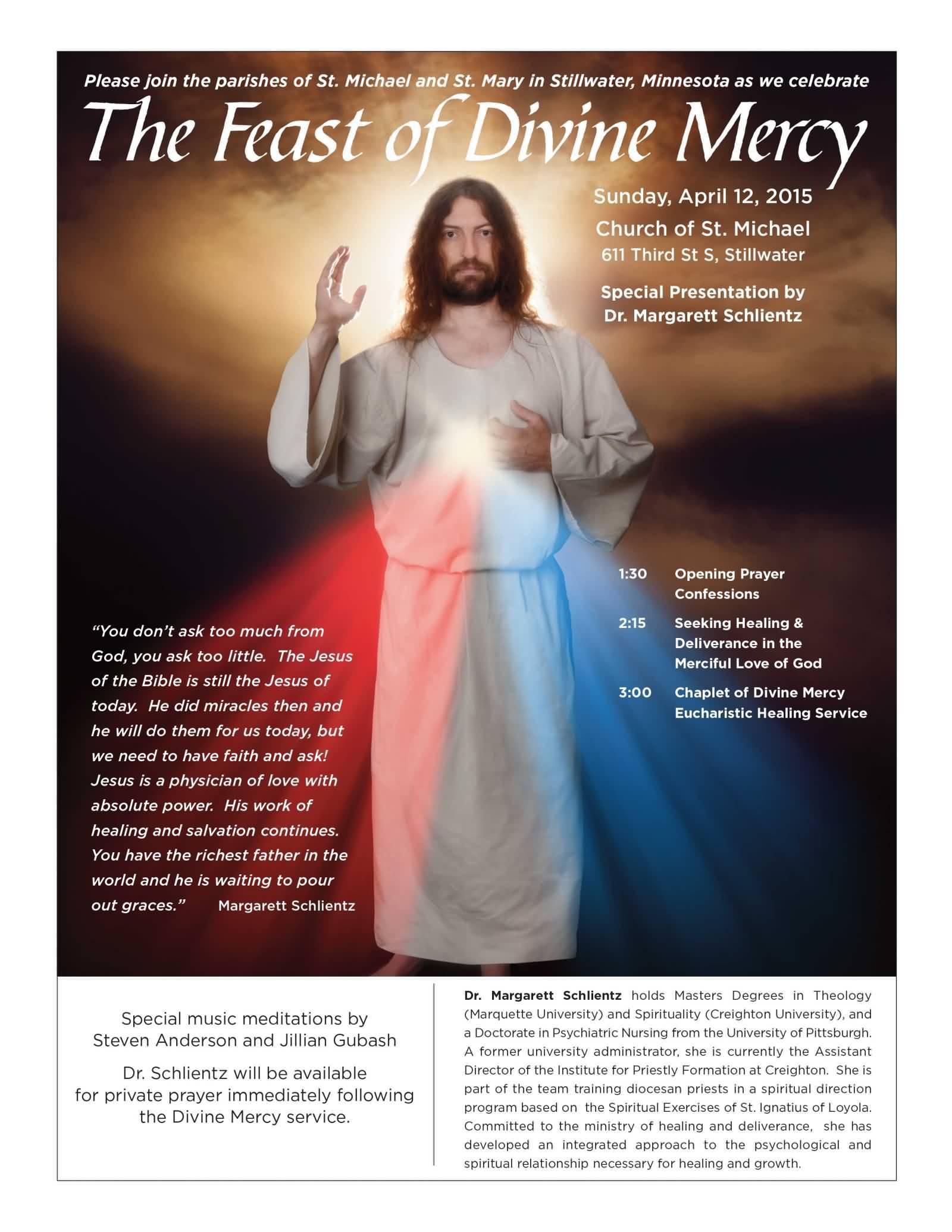 The Feast Of Divine Mercy Sunday