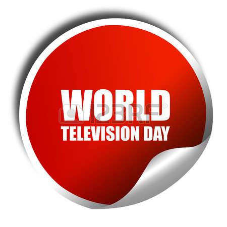 World Television Day Sticker