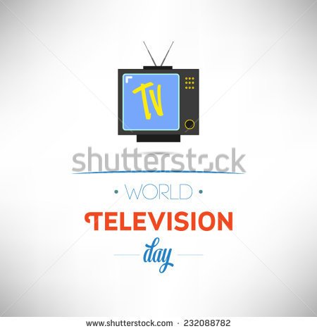 World Television Day TV Illustration