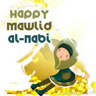 Happy Mawlid Al-Nabi Girl Picture