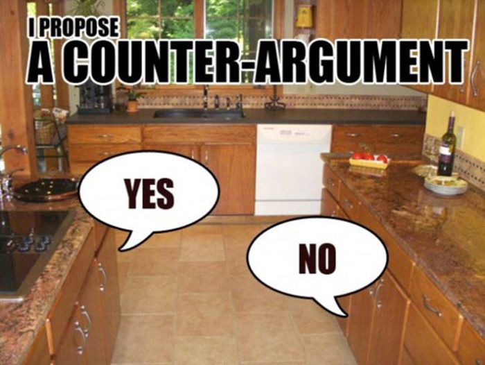 I Propose A Counter Argument Funny Picture