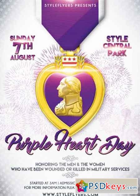 Purple Heart Day 7th August