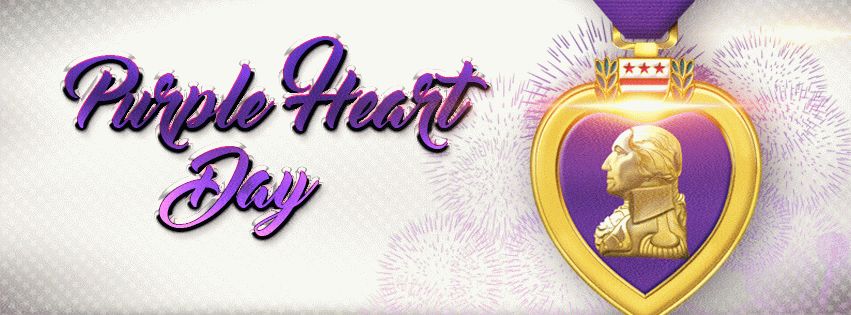 Purple Heart Day Facebook Cover Picture