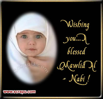 Wishing You A Blessed Mawlid Al-Nabi Little Girl Kid Picture