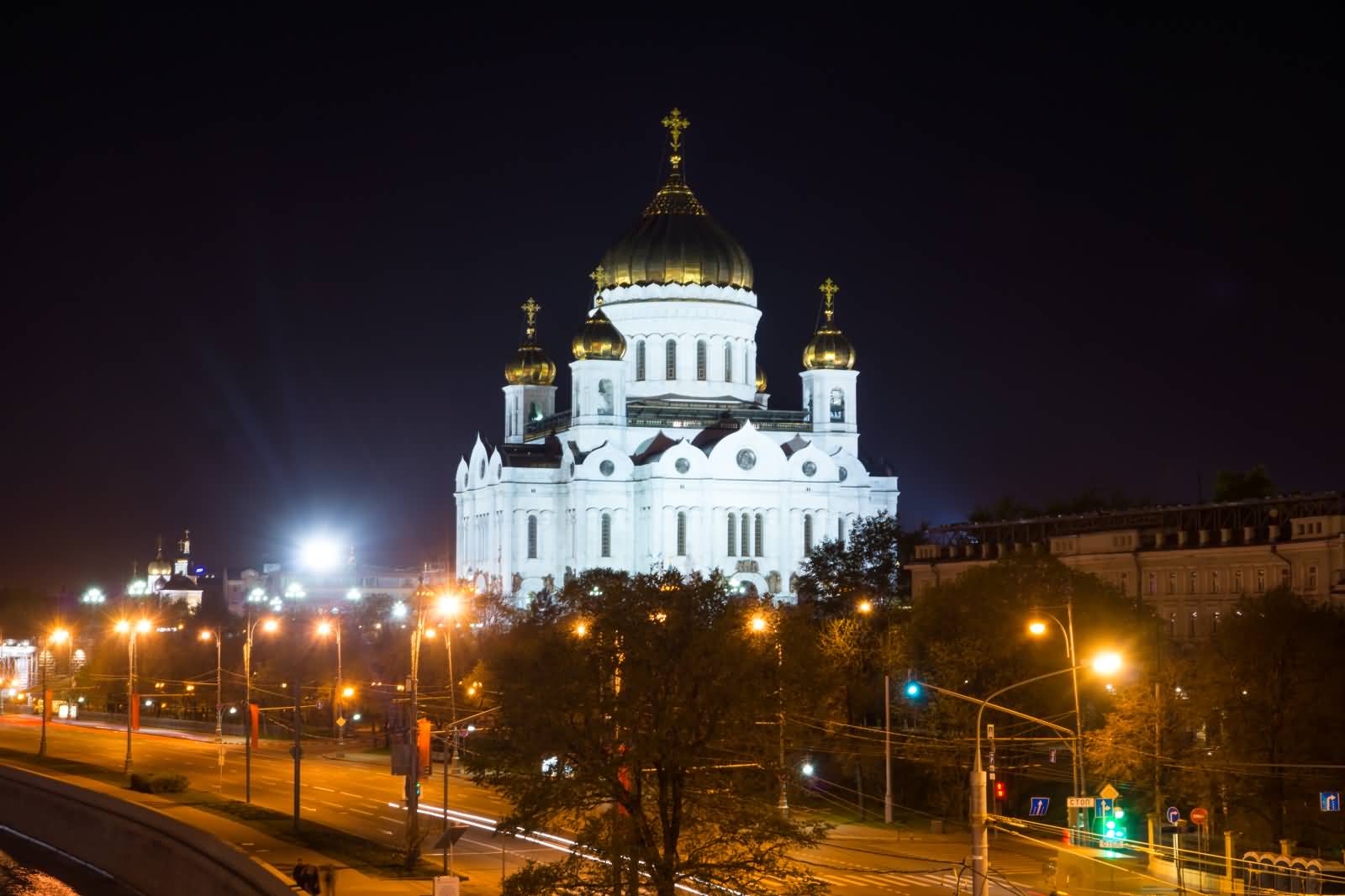 Cathedral Of Christ The Saviour Looks Amazing With Night Lights