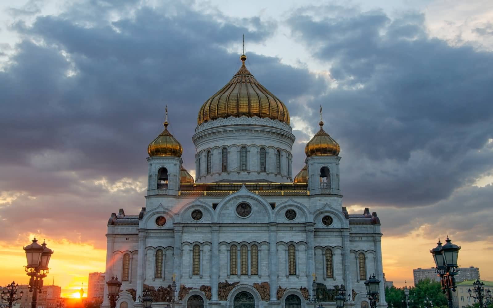 Cathedral Of Christ The Saviour Sunset View