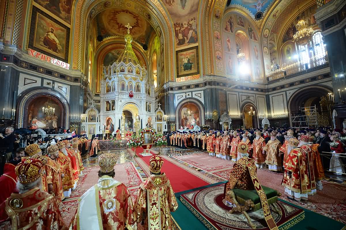 Christ The Saviour Cathedral Inside View