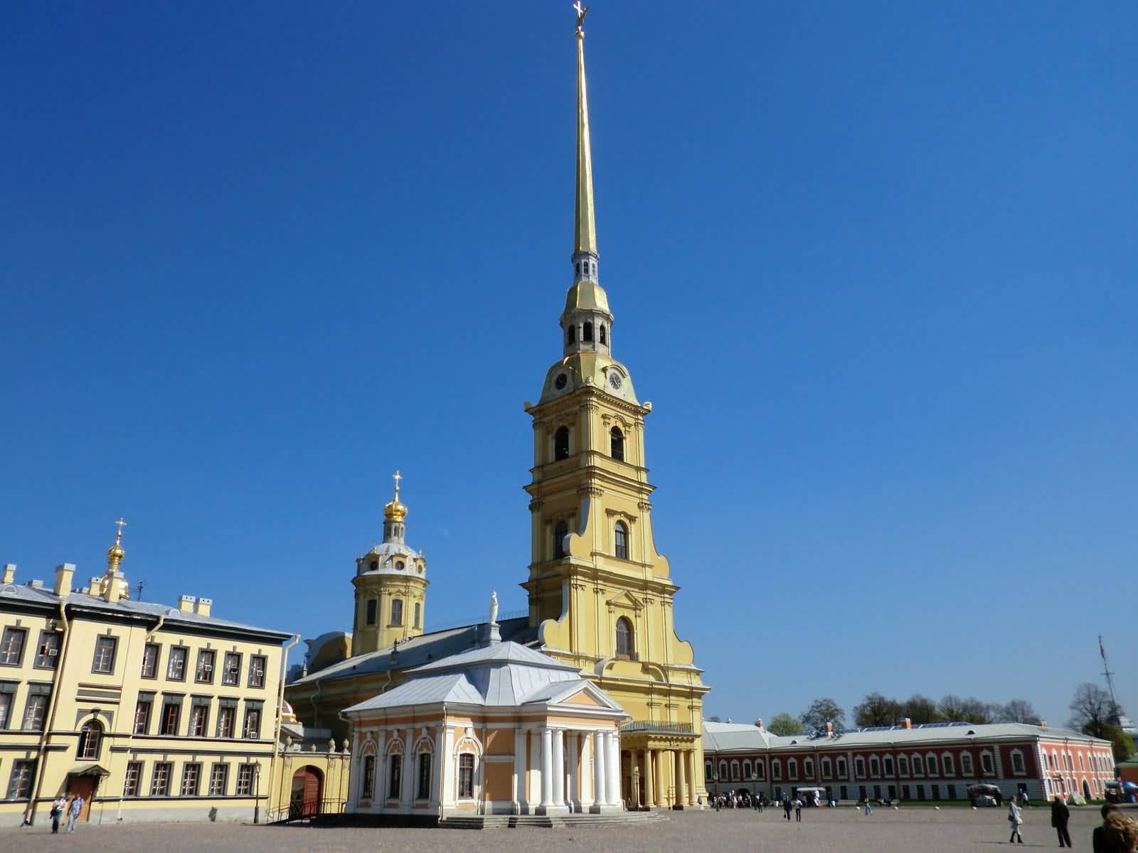 Exterior View Of The Peter And Paul Cathedral