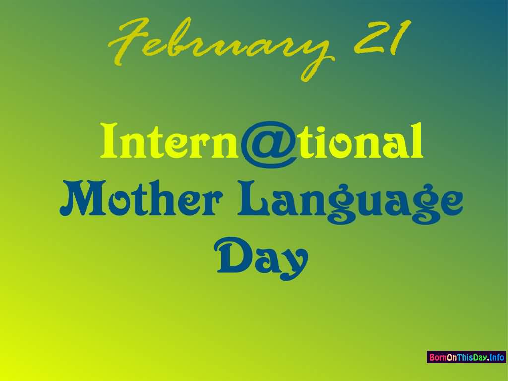 February 21 International Mother Language Day Picture