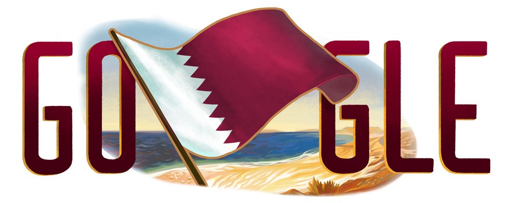 Google Doodle For National Day Qatar