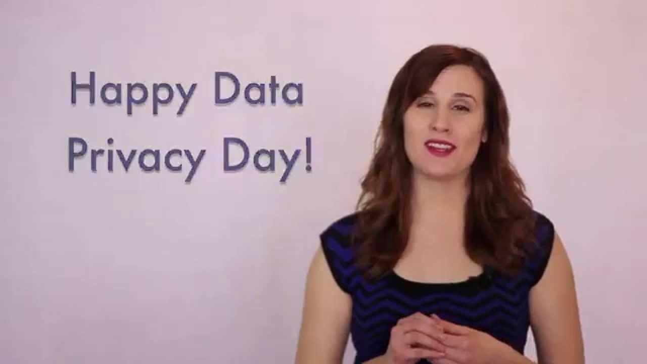 Happy Data Privacy Day Beautiful Girl Picture