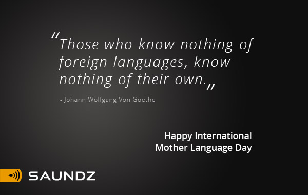 Happy International Mother Language Day Quote