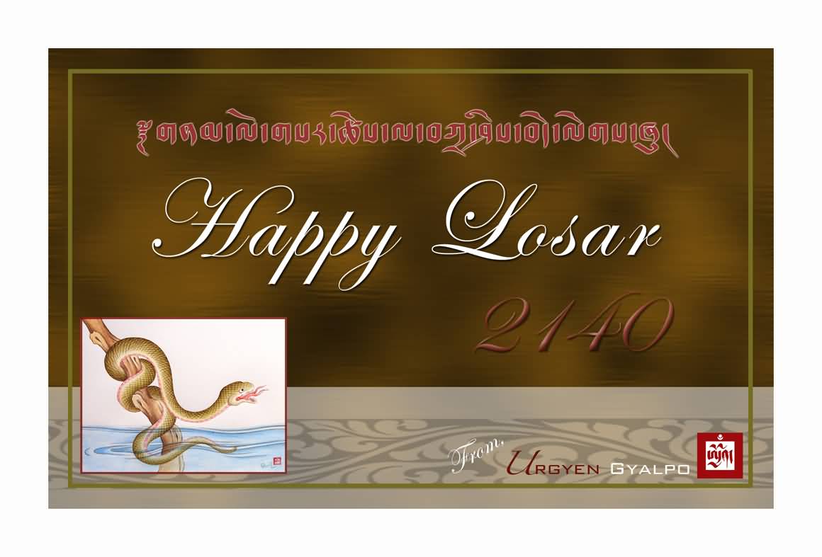 Happy Losar 2140 Greetings