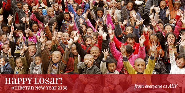 Happy Losar Tibetan New Year Celebration