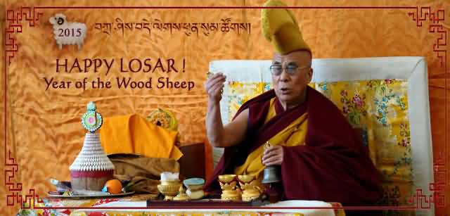 Happy Losar Year Of The Wood Sheep