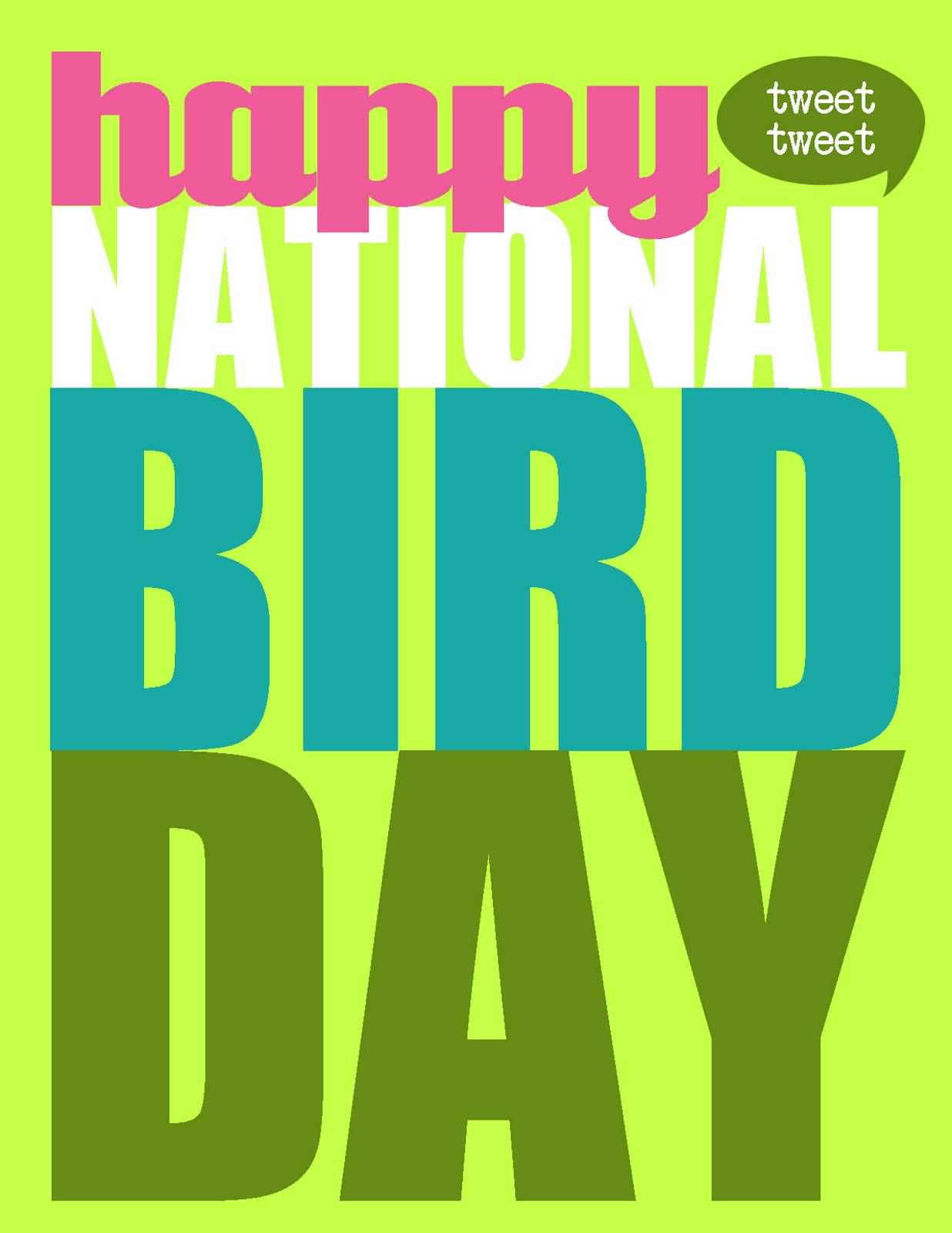 Happy National Bird Day Picture