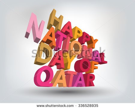 Happy National Day Of Qatar