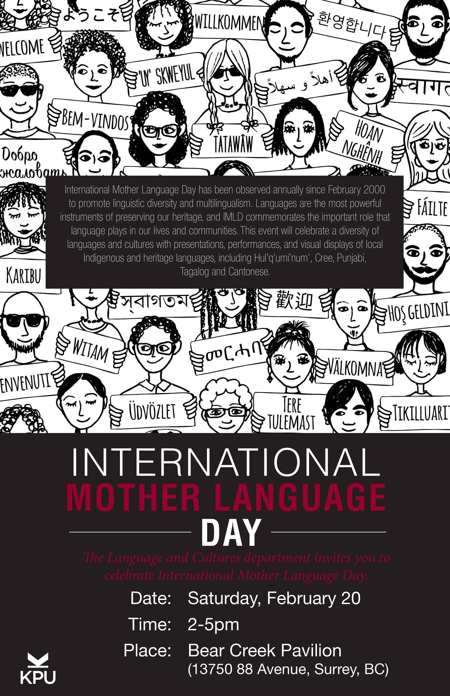 International Mother Language Day Poster