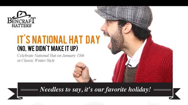 national make a hat day